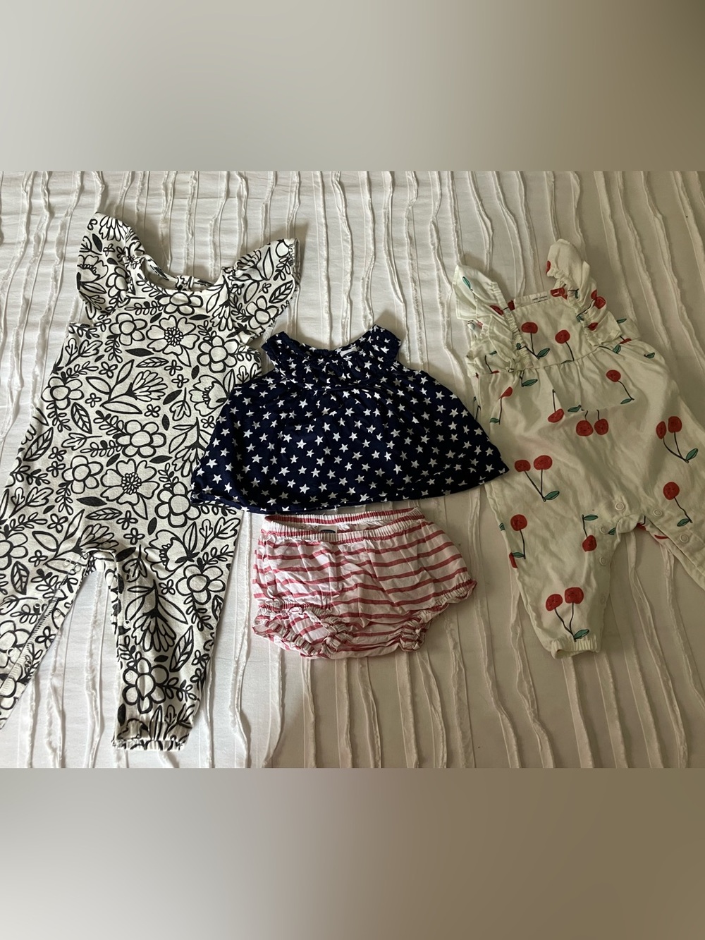 4th of July-Summer bundle- Baby girl- 3 to 6 month
